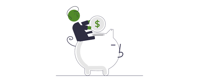 Sparrechner: Sparrate, Laufzeit und Zinsen online Icon Sparrechner